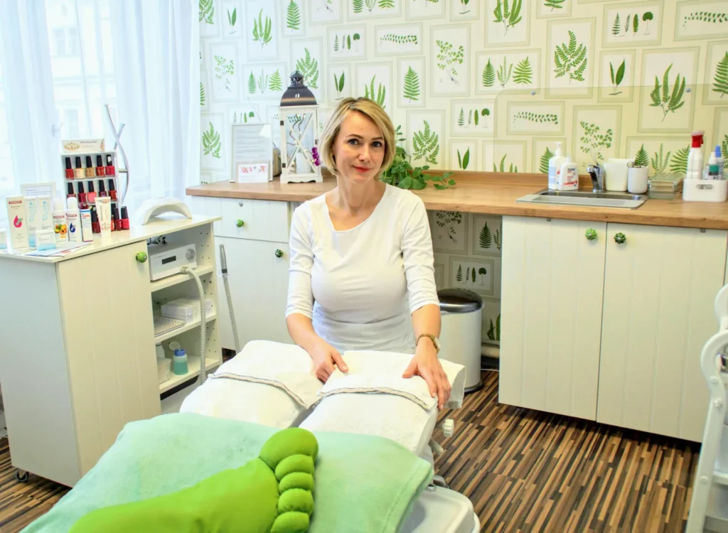 Provozovna pedikúry v Berouně